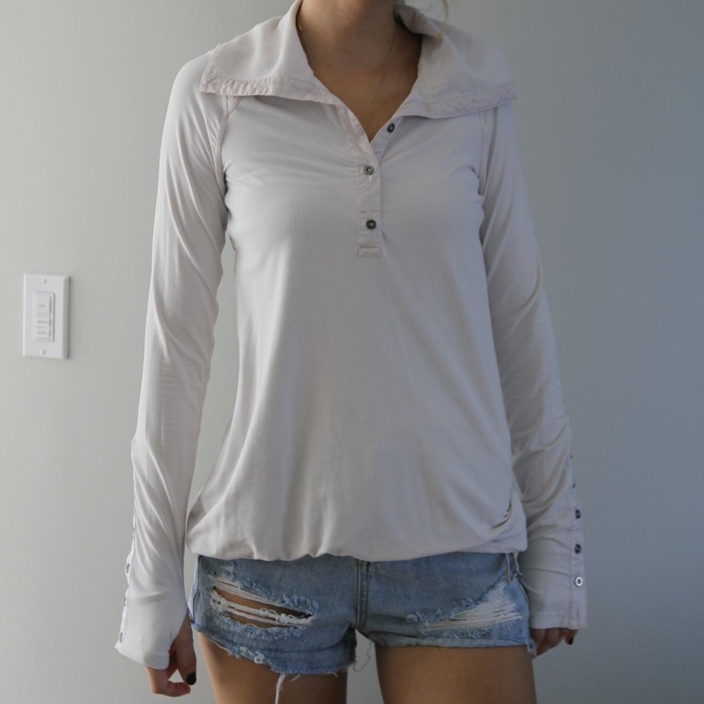 Lululemon Pedal Power Long Sleeve Pullover